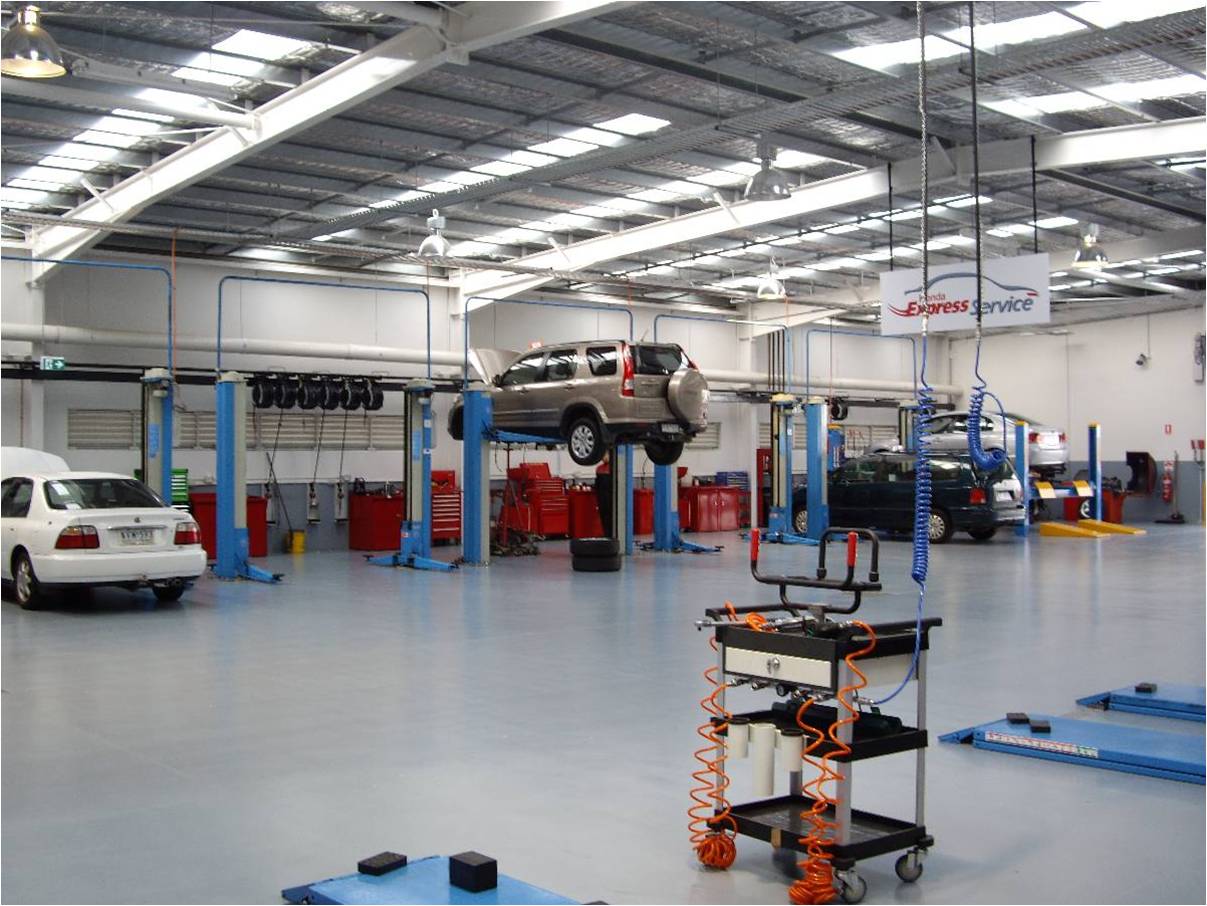 Maintenance centers & Car workshops